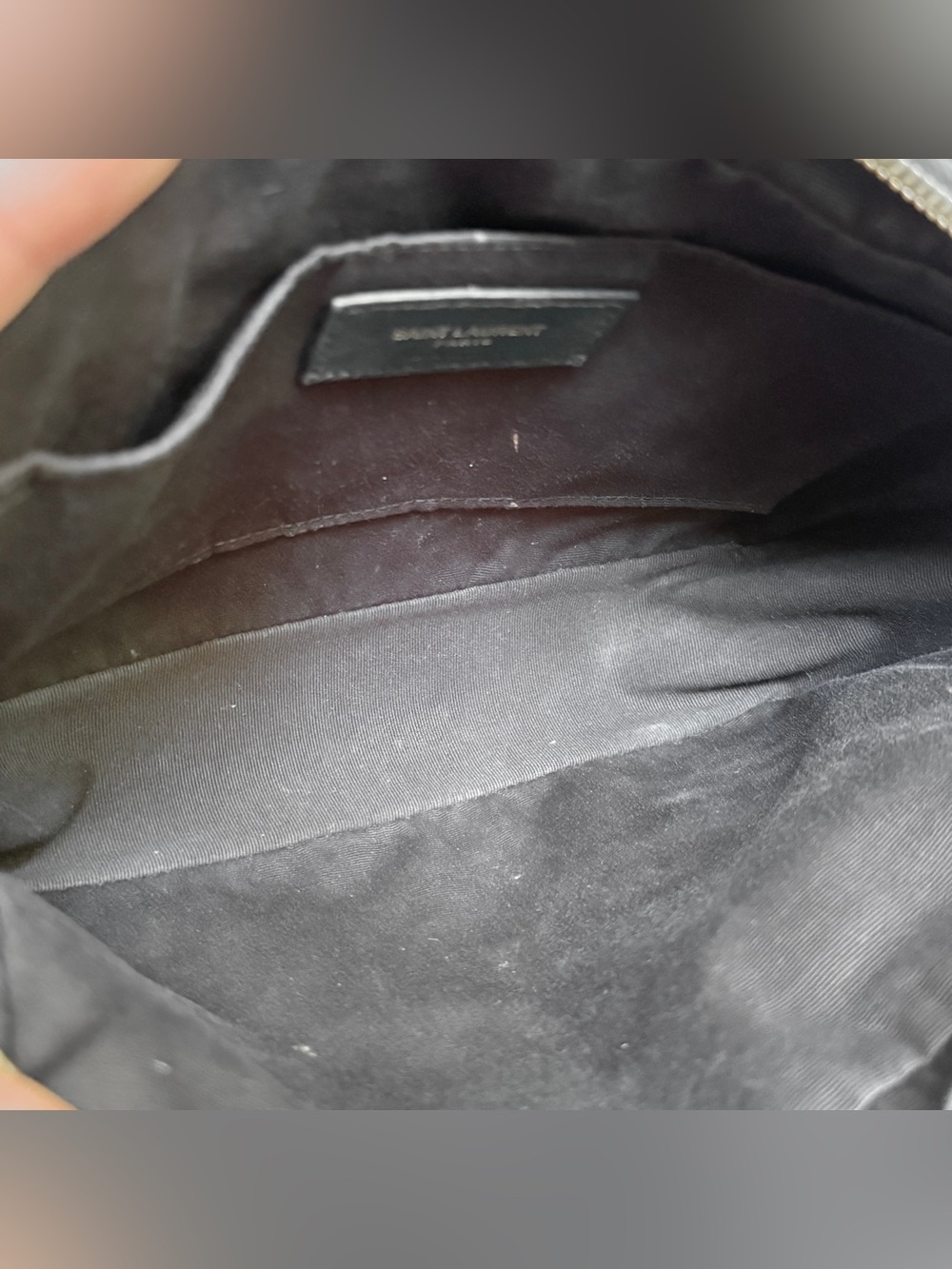 Saint Laurent Lou Camera Bag Navy - Picture 8 of 12